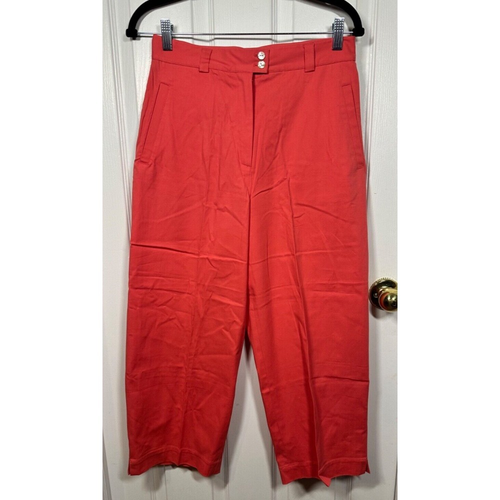 NWT! Womens Tommy Bahama Stretch Acapulco Cropped Pants Size 8 Originally $135
